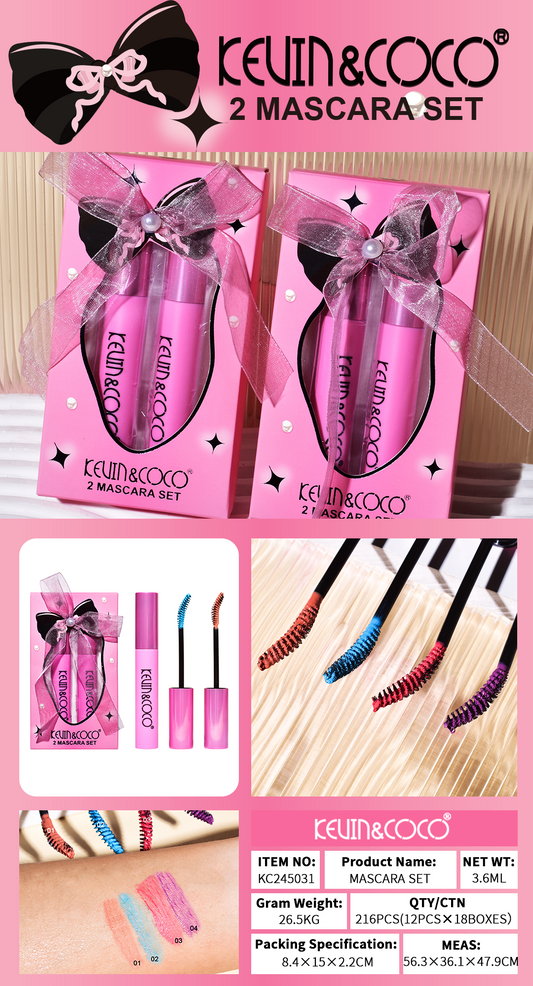 Kit Duo Pestañinas Navidad KEVIN&COCO REF:KC245031