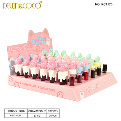 Tinta Labial Diseño Corazón – Kevin&Coco REF:KC1170