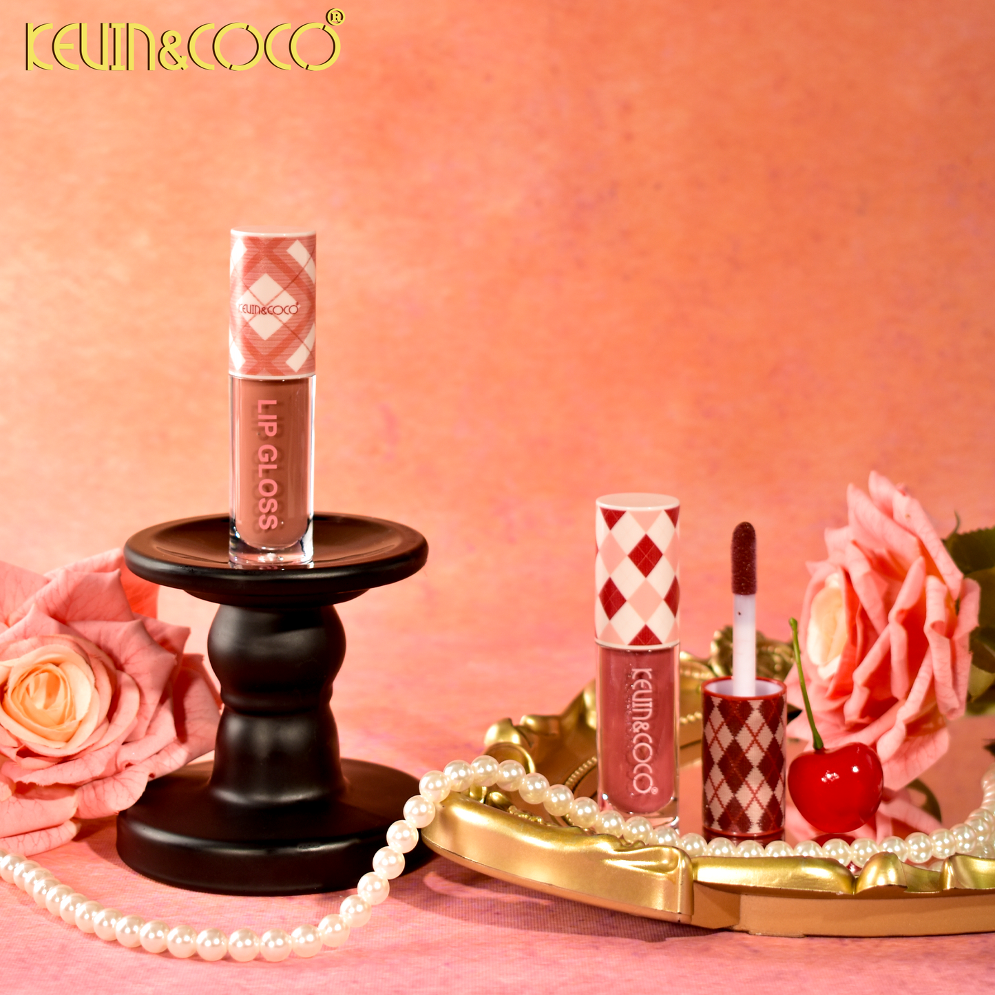 Set de Brillo Labial Vintage 3 Piezas – Kevin&Coco REF:KC1109