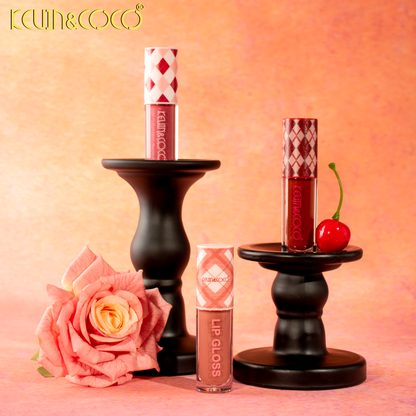 Set de Brillo Labial Vintage 3 Piezas – Kevin&Coco REF:KC1109