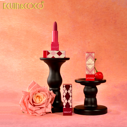 Set de Labial en Barra Vintage 3 Piezas – Kevin&Coco REF:KC1108