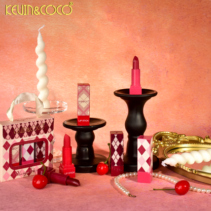 Set de Labial en Barra Vintage 3 Piezas – Kevin&Coco REF:KC1108