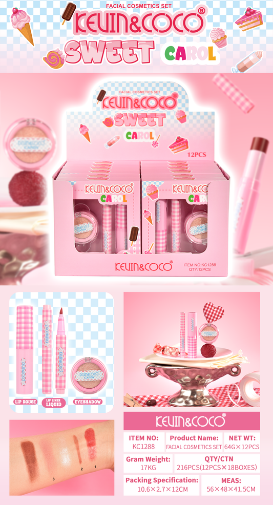 Kit de Maquillaje Labios Sweet – Kevin&Coco REF:KC1288