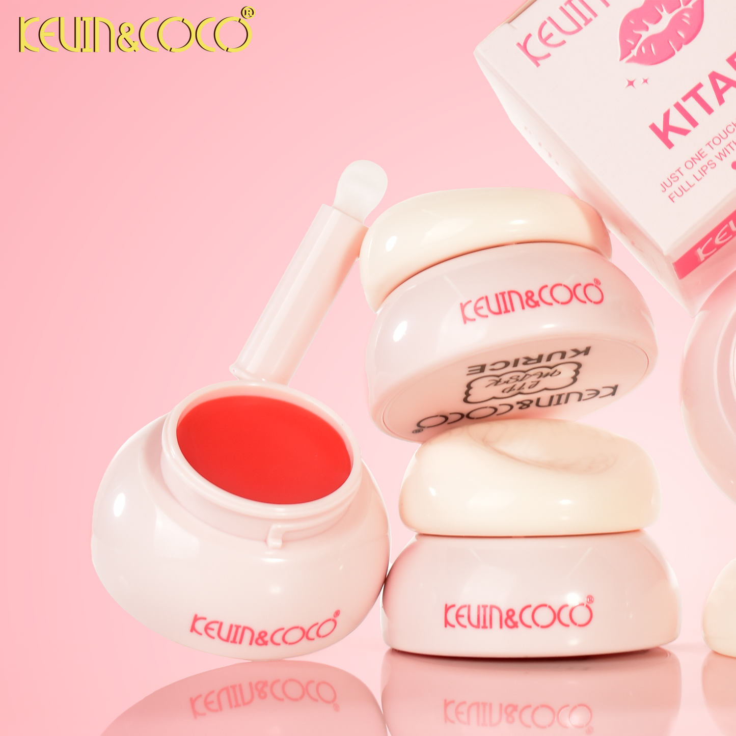 Mascarilla Labial Hidratante con Aplicador KEVIN&COCO REF:KC1177