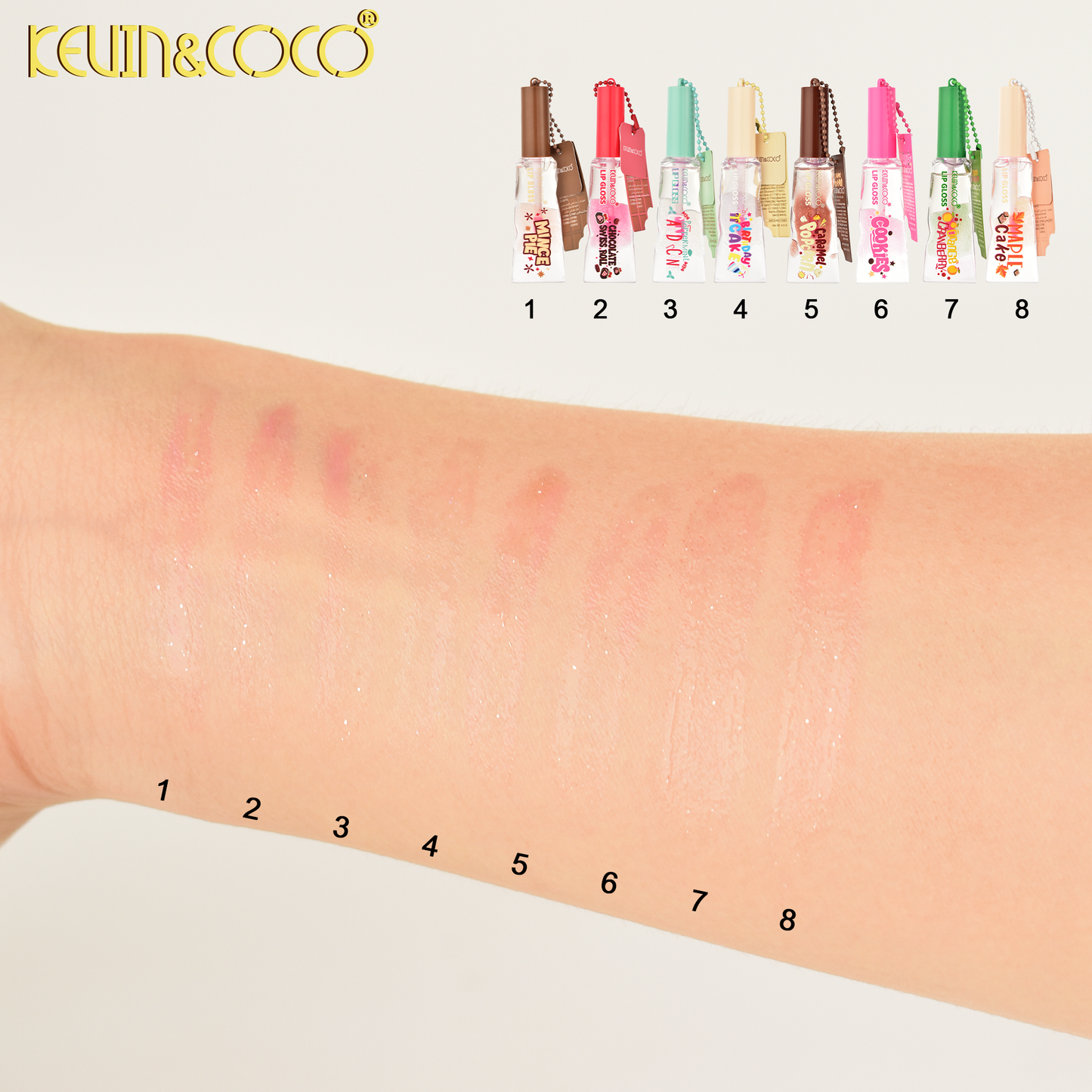 Labial Liquido con Llavero KEVIN&COCO REF:KC1133