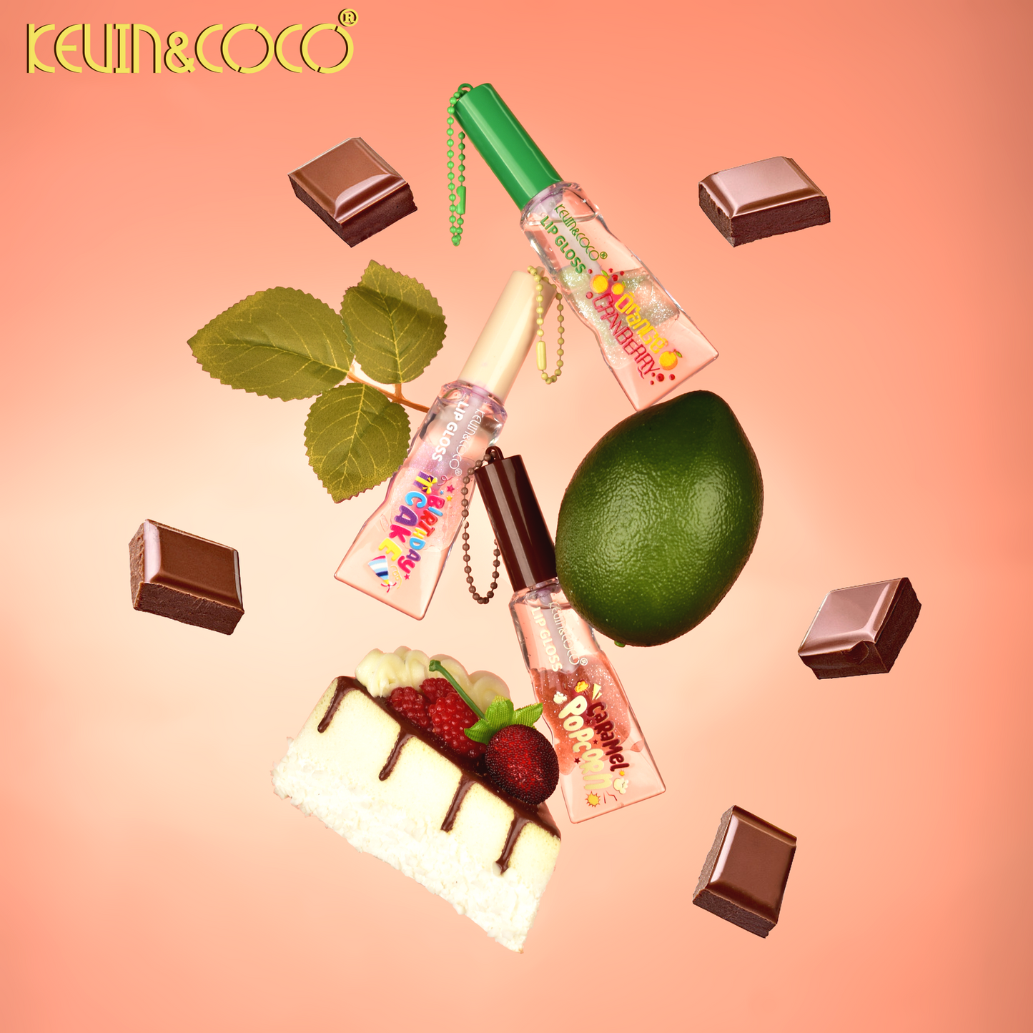 Labial Liquido con Llavero KEVIN&COCO REF:KC1133