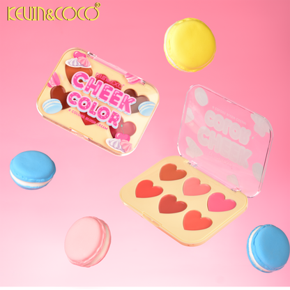 Paleta de Rubores Kawaii KEVIN&COCO REF:KC1280