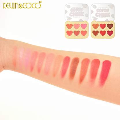 Paleta de Rubores Kawaii KEVIN&COCO REF:KC1280