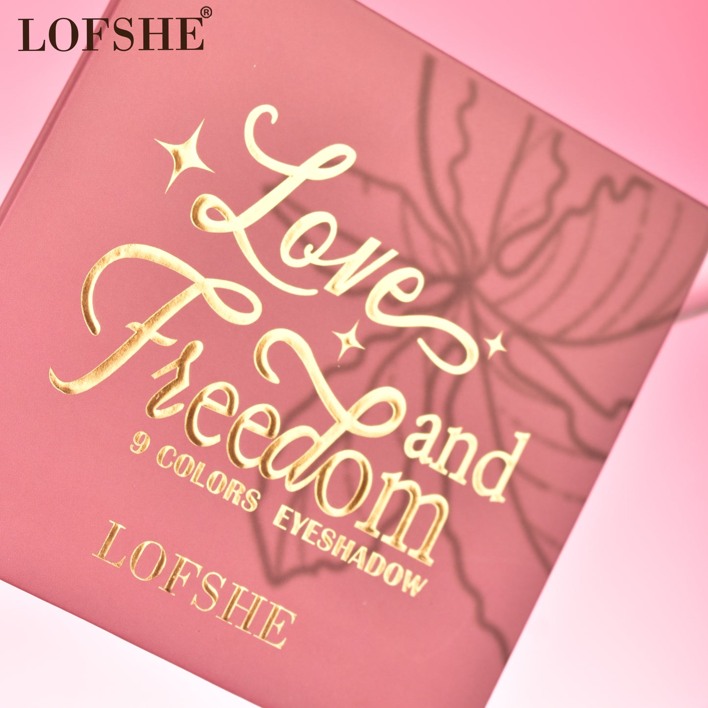 Paleta de Sombras 9 Tonos Love Freedom LOFSHE REF:LF1398