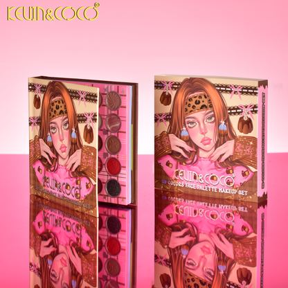 Paleta de Maquillaje Art Book KEVIN&COCO REF:KC1225