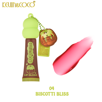 Brillo Labial con Llavero en Tubo KEVIN&COCO REF:KC1226
