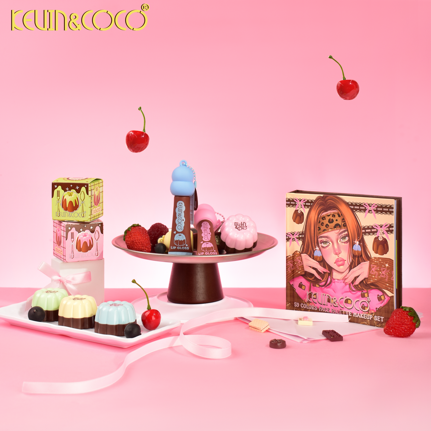 Paleta de Maquillaje Art Book KEVIN&COCO REF:KC1225