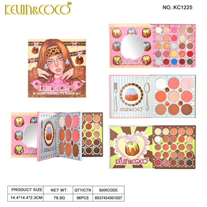 Paleta de Maquillaje Art Book KEVIN&COCO REF:KC1225