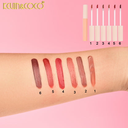 Set de Brillos Labiales Whispering Sands x 6 Tonos REF:KC1314
