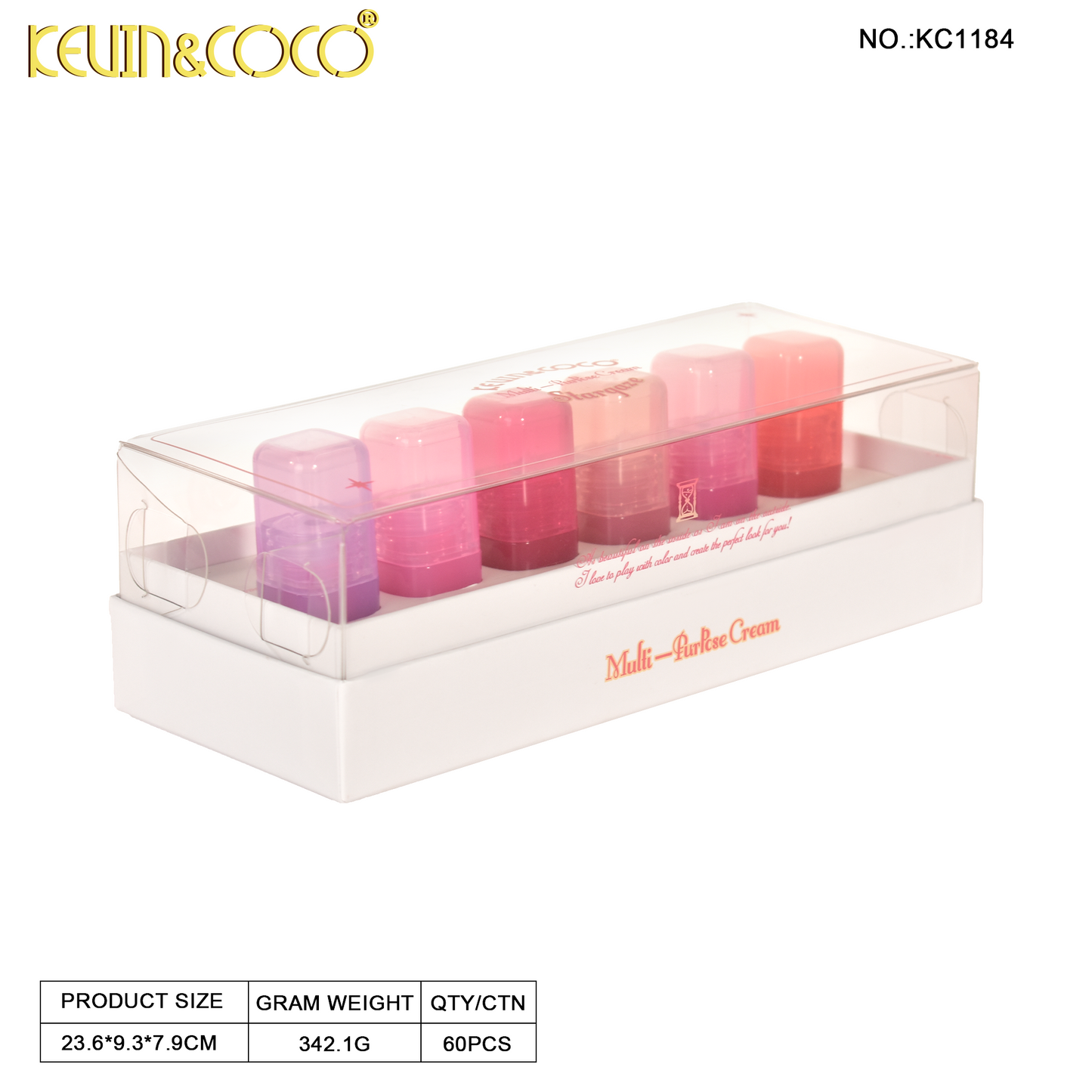 KIT LABIAL LIQUIDO X 6 UND REF:KC1184