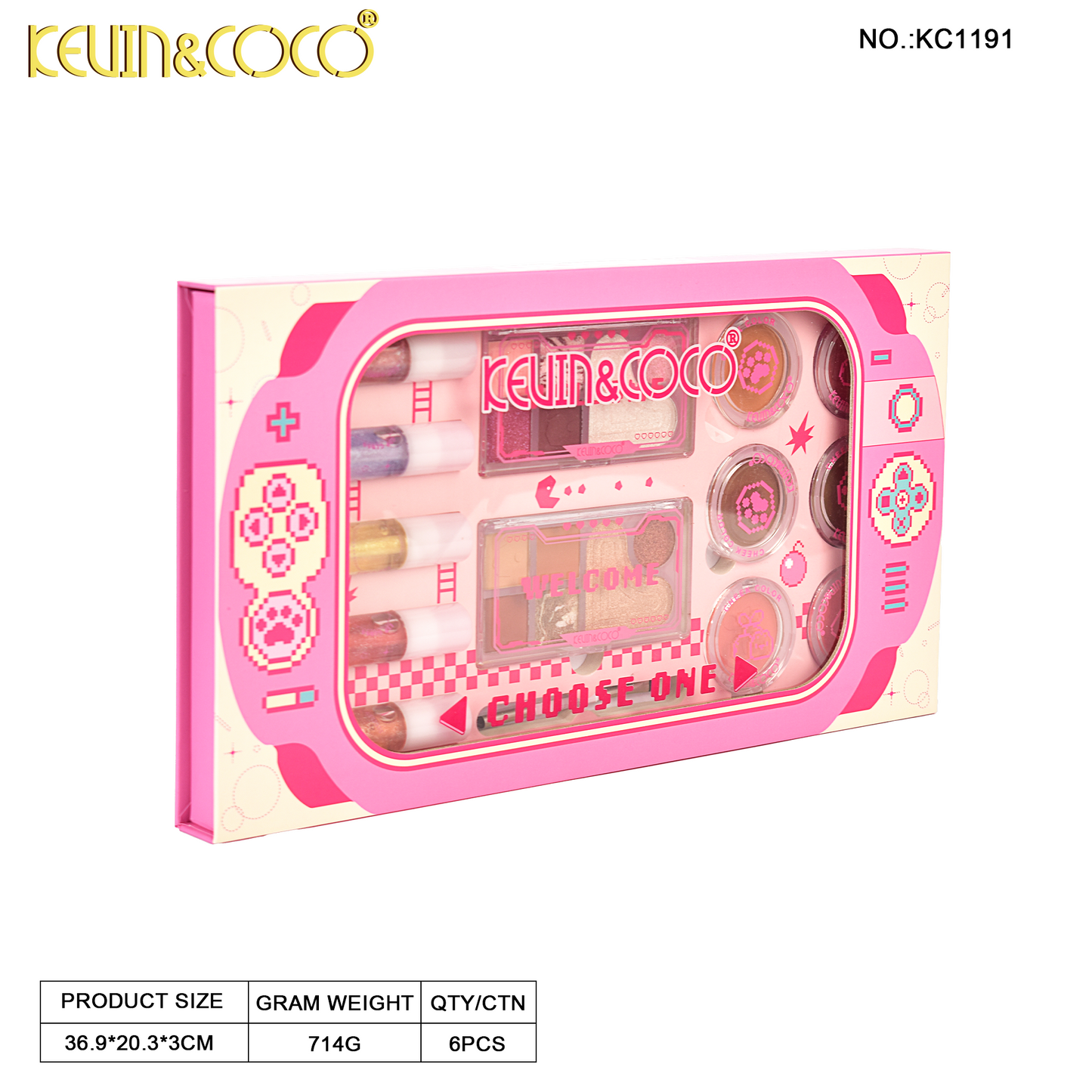 Kit de Maquillaje Cute GamerREF:KC1191
