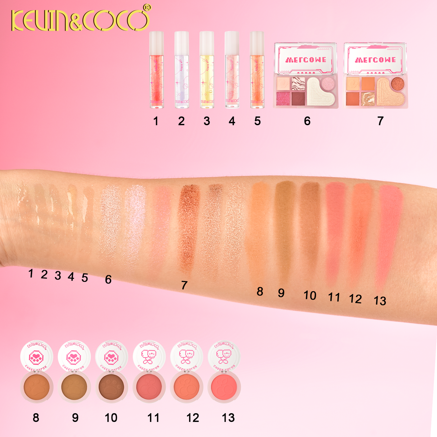 Kit de Maquillaje Cute GamerREF:KC1191