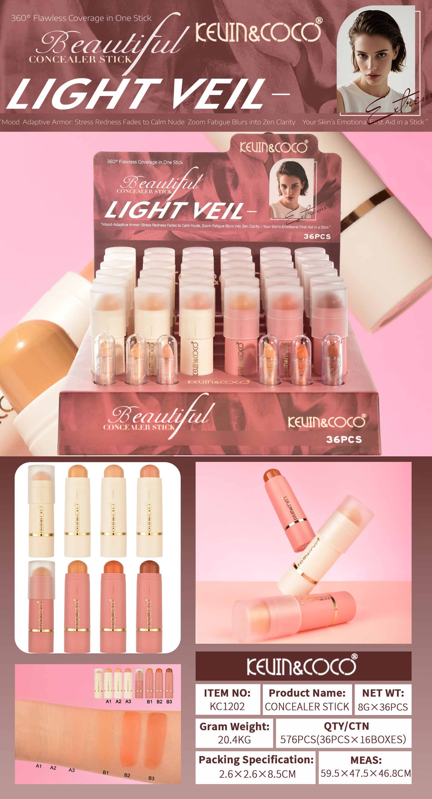 CORRECTOR EN CREMA REF:KC1202