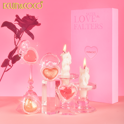 SET LOVE DE RUBOR E ILUMINADOR REF:KC1125