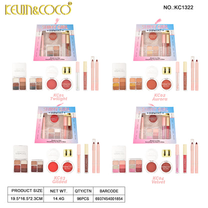 KIT DE MAQUILLAJE REF:KC1322