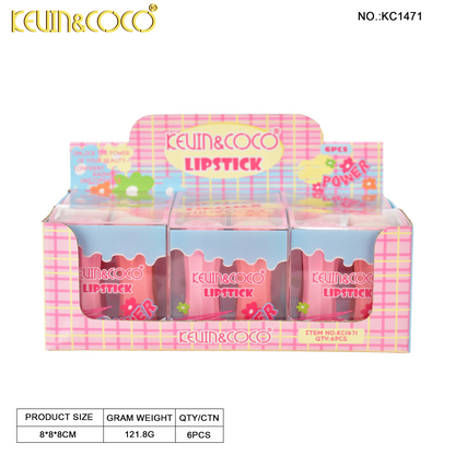 SET DE LABIALES MATE POWER REF:KC1471