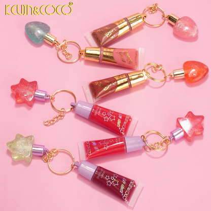 Lip Gloss con Llavero Corazón KEVIN&COCO REF:KC1274