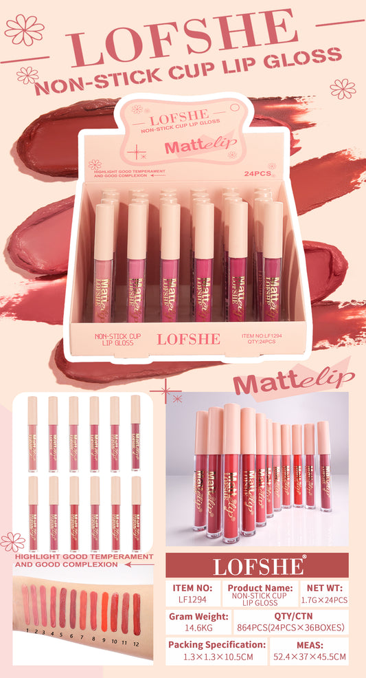 Labial Líquido Matte Toast LOFSHE REF:LF1294