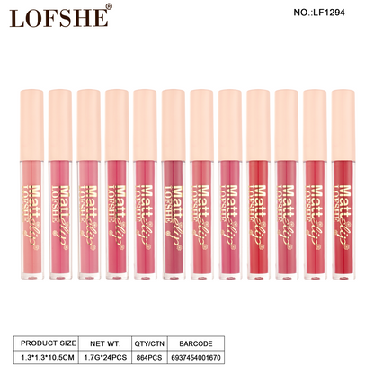 Labial Líquido Matte Toast LOFSHE REF:LF1294