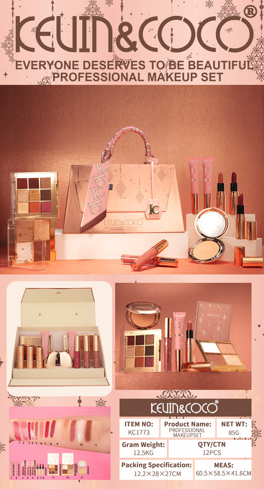 Kit de Maquillaje Bolso kevin&coco REF:KC1773