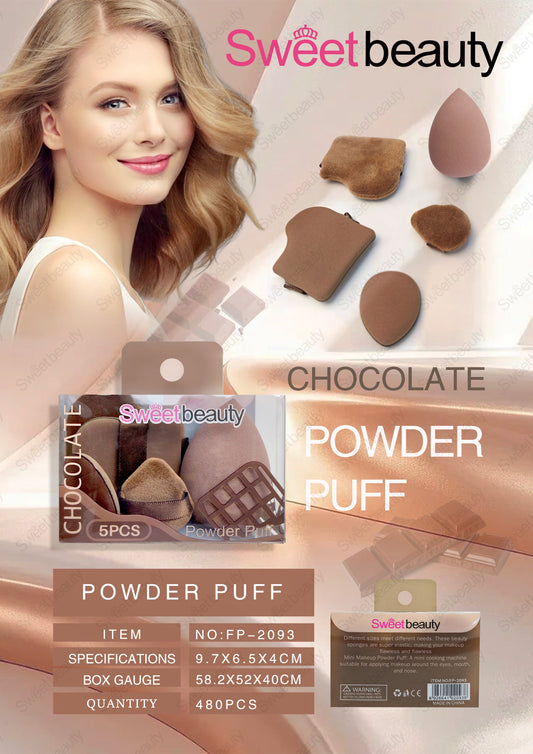 Pomo de Maquillaje Chocolate Sweetbeauty REF:FP-2093