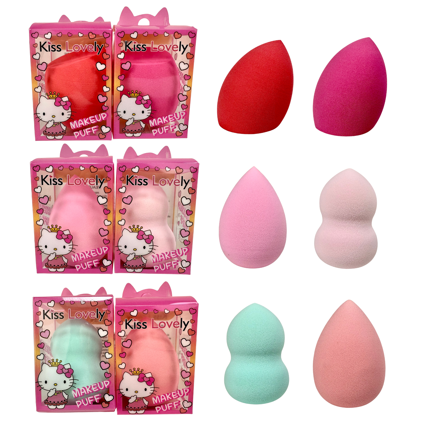 Esponja de Maquillaje Kiss Lovely REF:FP-2529