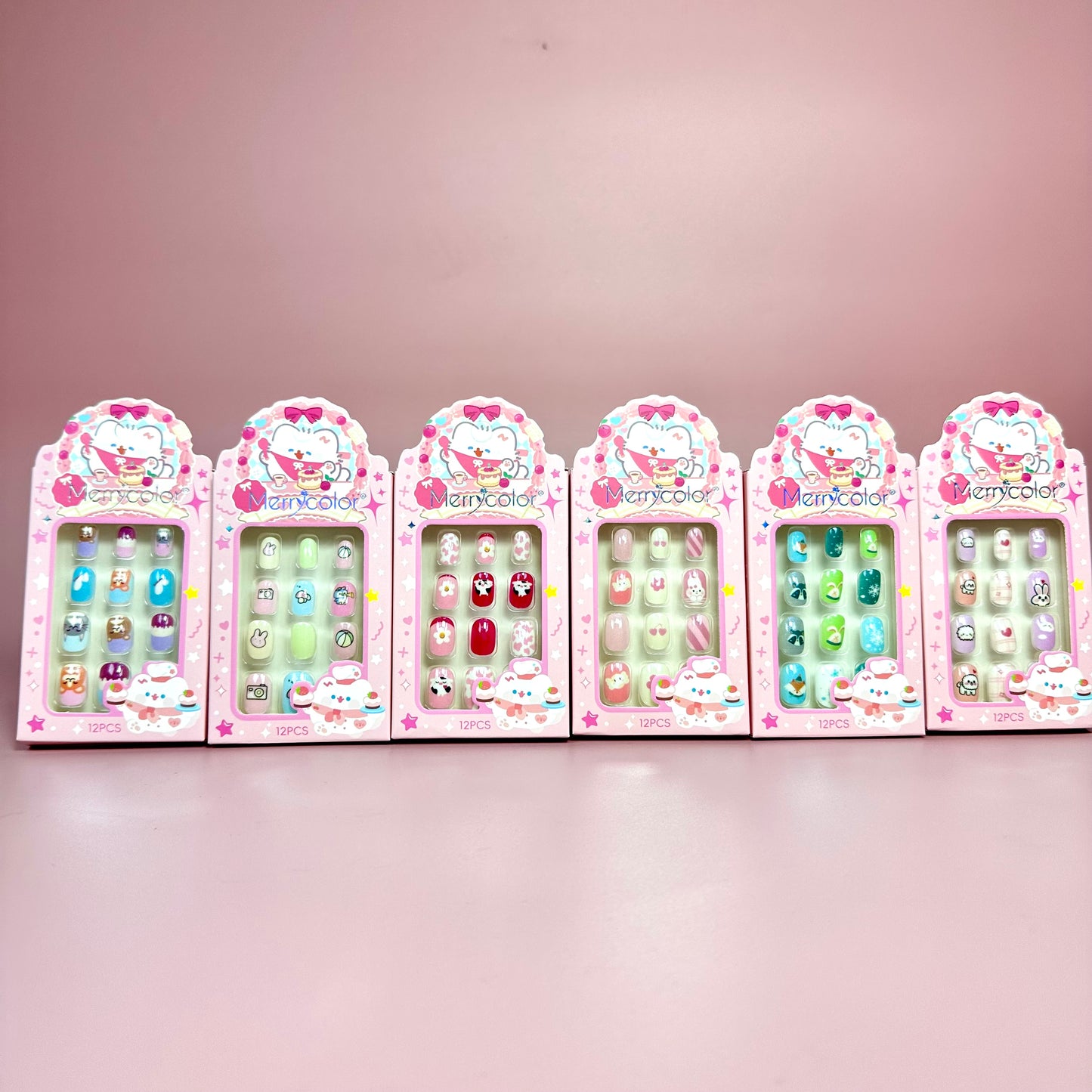 UÑAS POSTIZAS PARA NIÑAS REF:MK-06