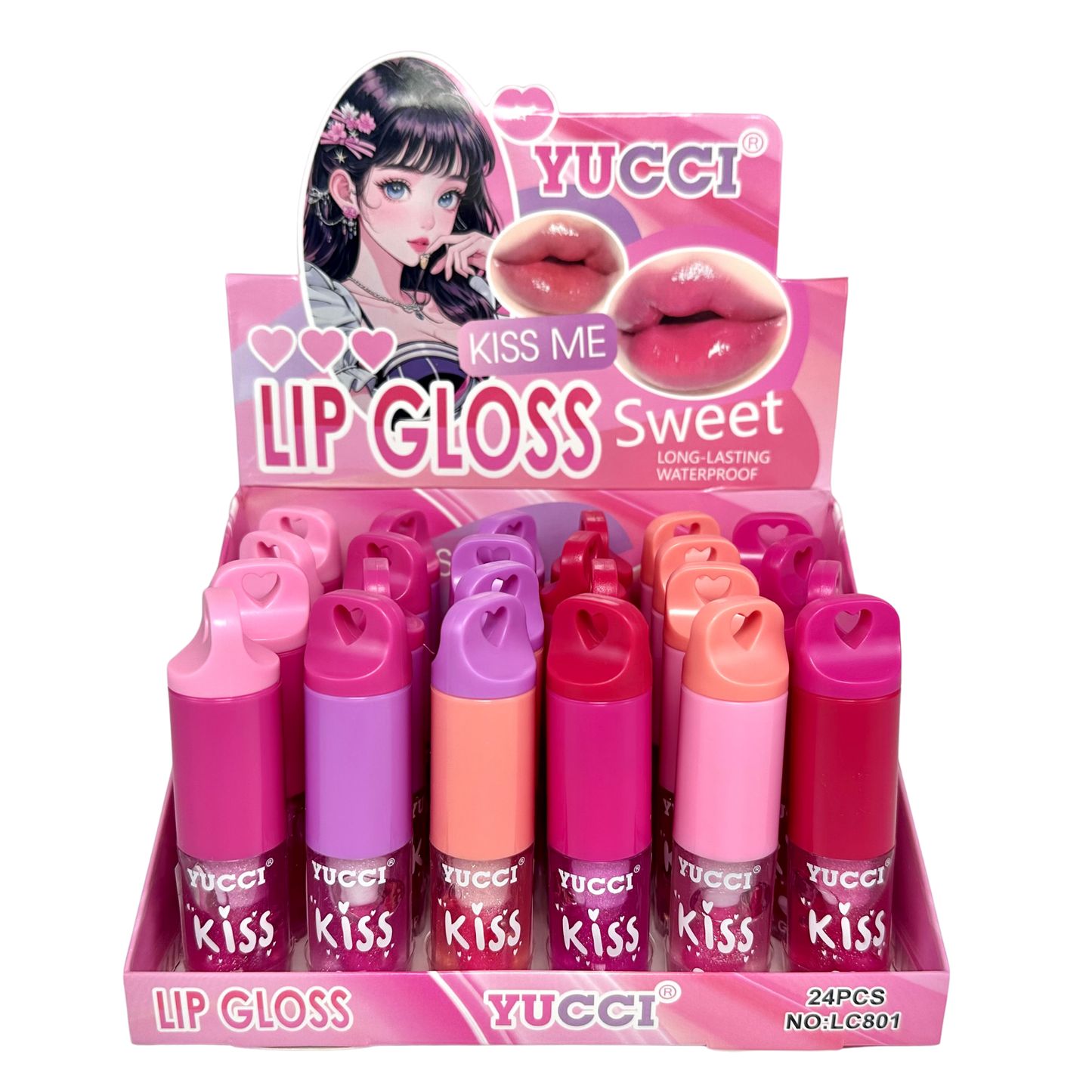 Lip Gloss Kiss Me YUCCI REF:LC801