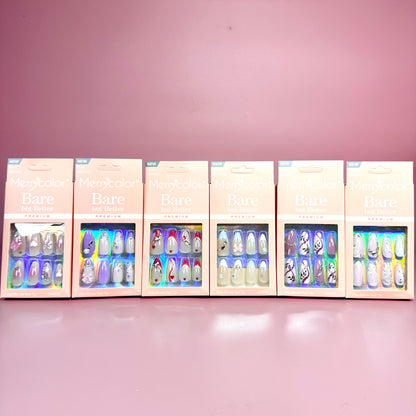 UÑAS POSTIZAS 12pcs REF:DS-31