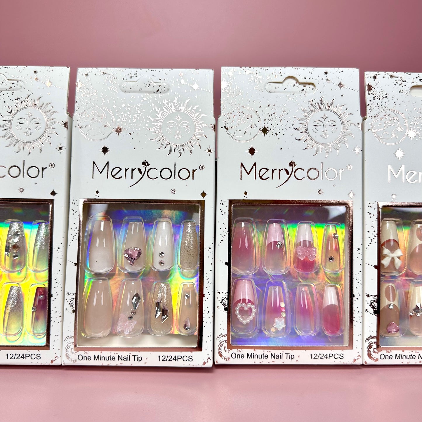 UÑAS POSTIZAS 12pcs REF:DS-30