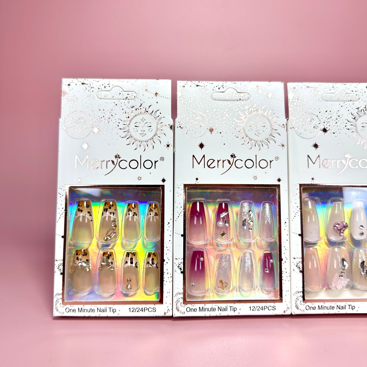 UÑAS POSTIZAS 12pcs REF:DS-30