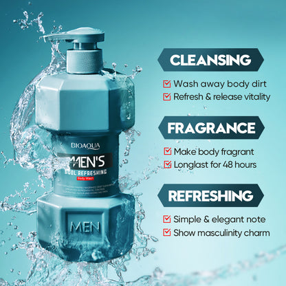 Gel de Ducha para Hombre Cool Refreshing BIOAQUA REF:NO.BQY48110