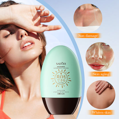 Protector Solar con Niacinamida SPF50 – SADOER REF:NO.SD12739