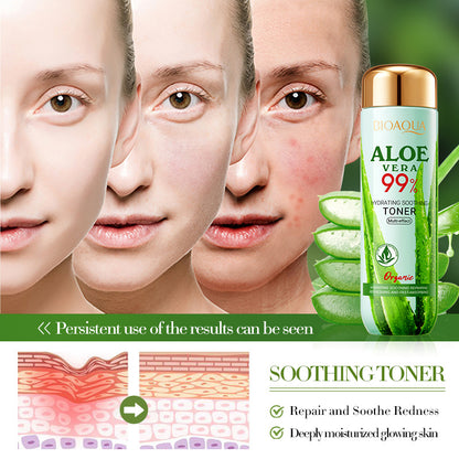 Tonico facial de aloe vera 99% BIOAQUA REF:NO.BQY14733