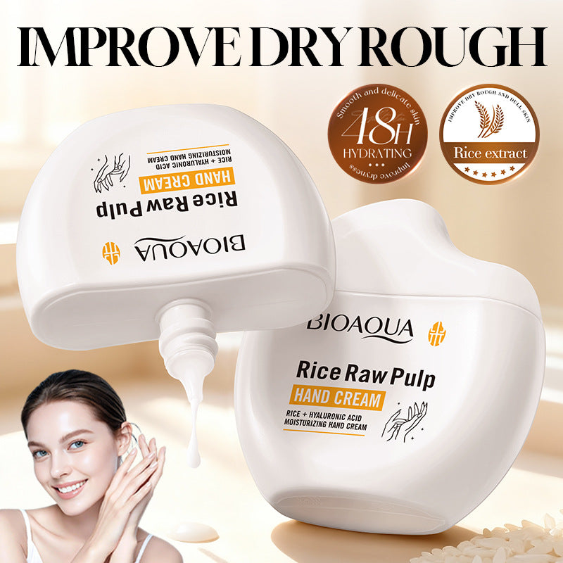 Crema de manos Rice Raw Pulp BIOAQUA REF:NO.BQY14870