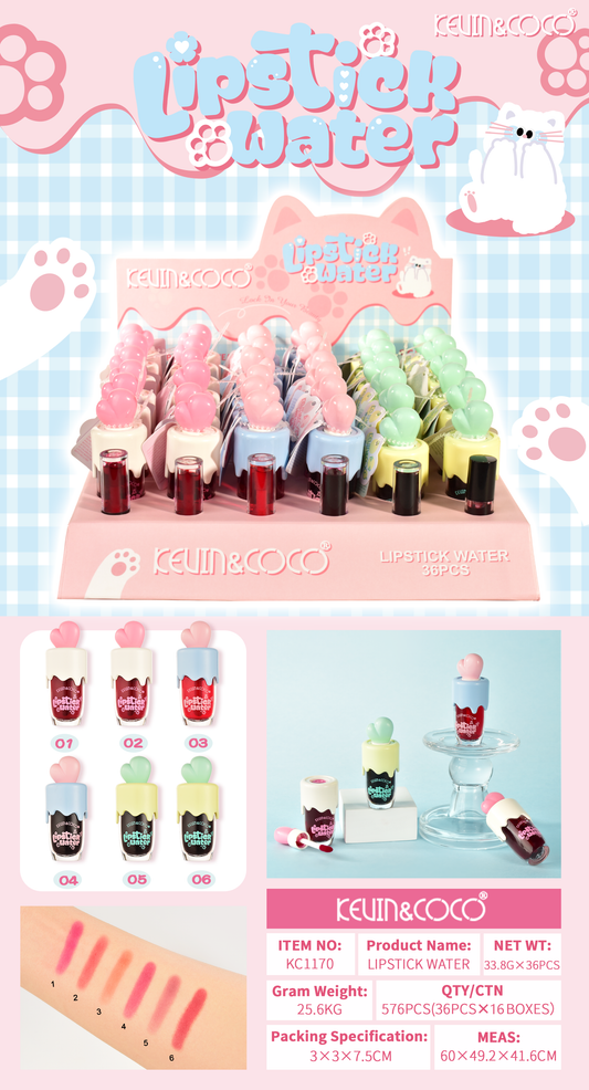 Tinta Labial Diseño Corazón – Kevin&Coco REF:KC1170