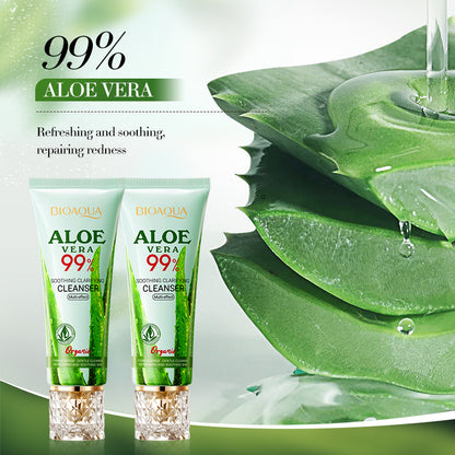 Limpiador facial de aloe vera 99% BIOAQUA REF:NO.BQY14726