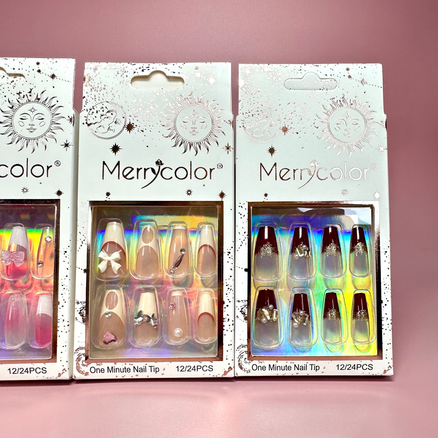 UÑAS POSTIZAS 12pcs REF:DS-30