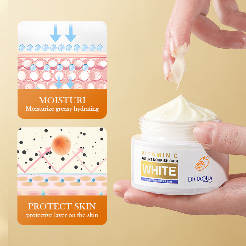 Crema Facial Vitamina C White BIOAQUA REF:NO.BQY38456