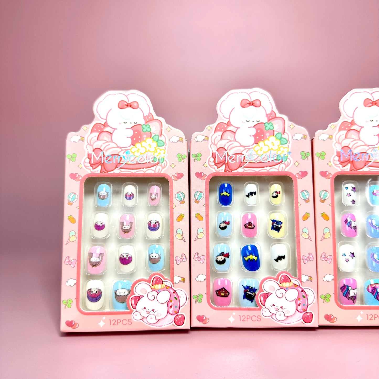 UÑAS POSTIZAS PARA NIÑAS REF:MK-08