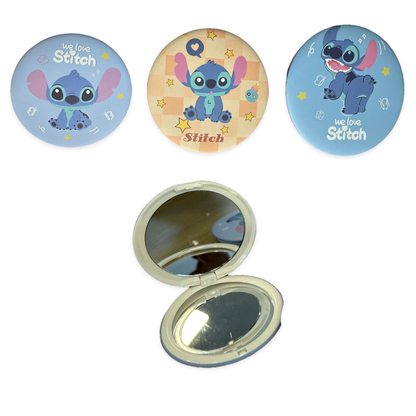 Espejo compacto redondo Stitch REF:605-42