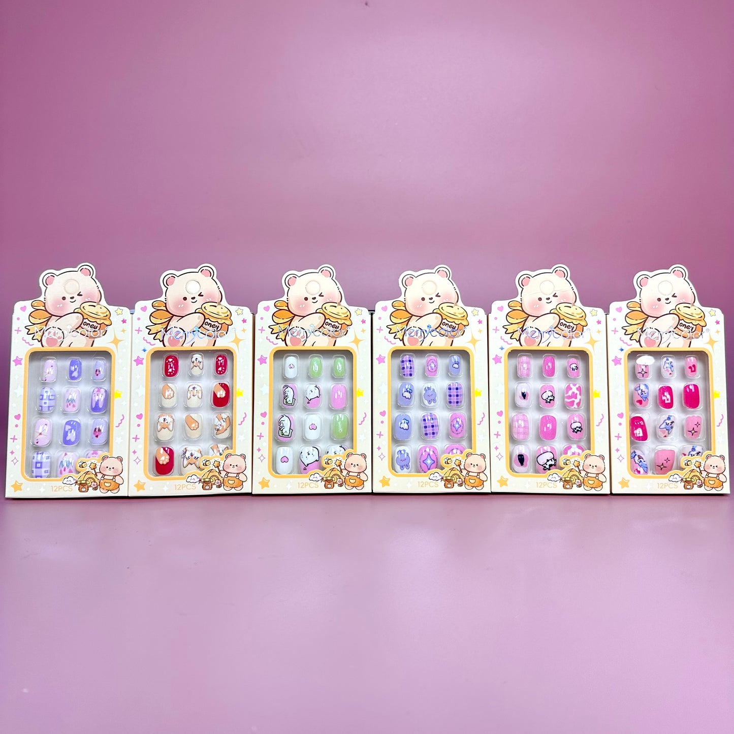 UÑAS POSTIZAS PARA NIÑAS REF:MK-05