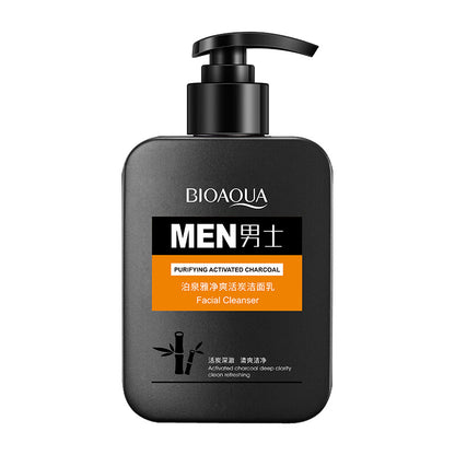 Limpiador Facial para Hombre Carbón Activado BIOAQUA REF:NO.BQY57522