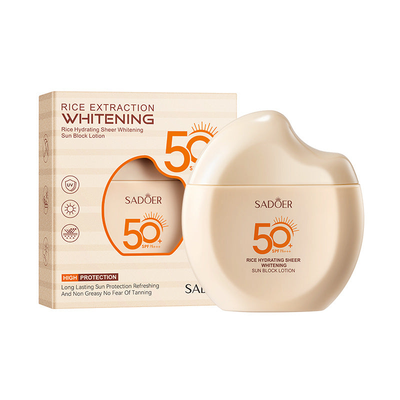 Protector Solar de Extracto de Arroz SPF50 – SADOER REF:NO.SD51615