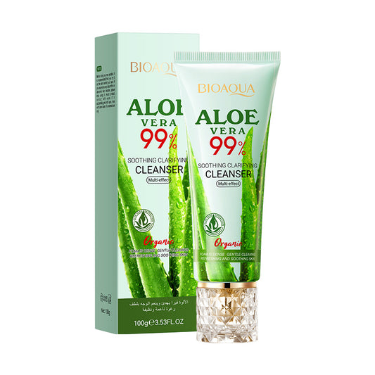 Limpiador facial de aloe vera 99% BIOAQUA REF:NO.BQY14726